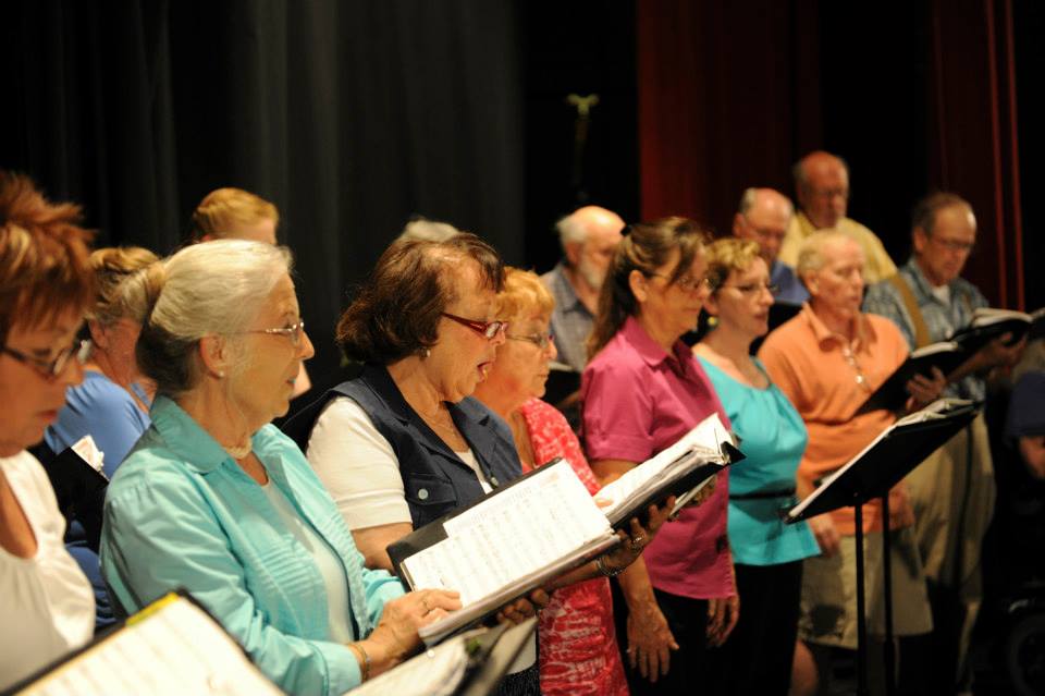 Chorus performers